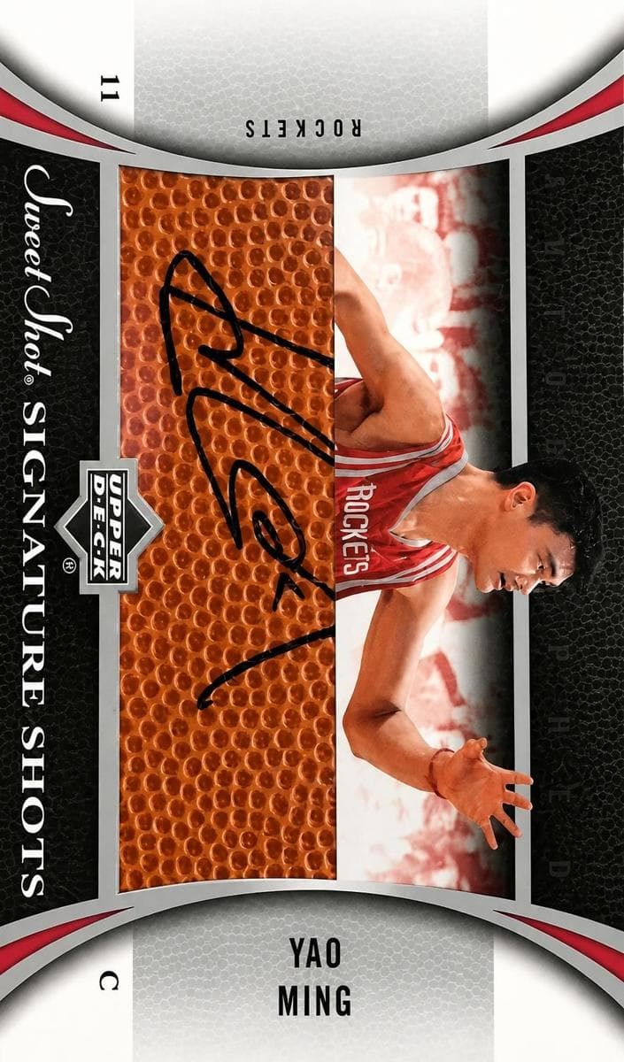 Yao Ming 2006 upper-deck Sweet Shot