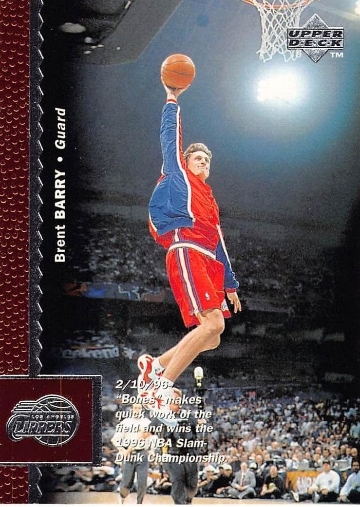 Brent Barry 1996 upper-deck Upper Deck
