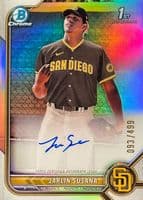 Jarlin Susana trading card