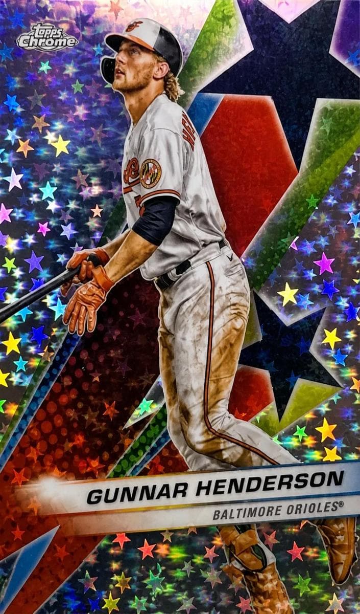 Gunnar Henderson 2024 topps Topps Cosmic Chrome