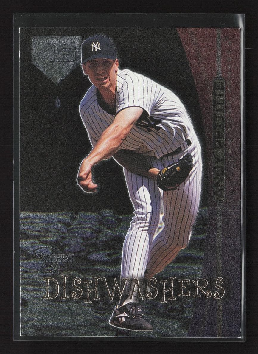 Andy Pettitte 1998 skybox Dugout Axcess