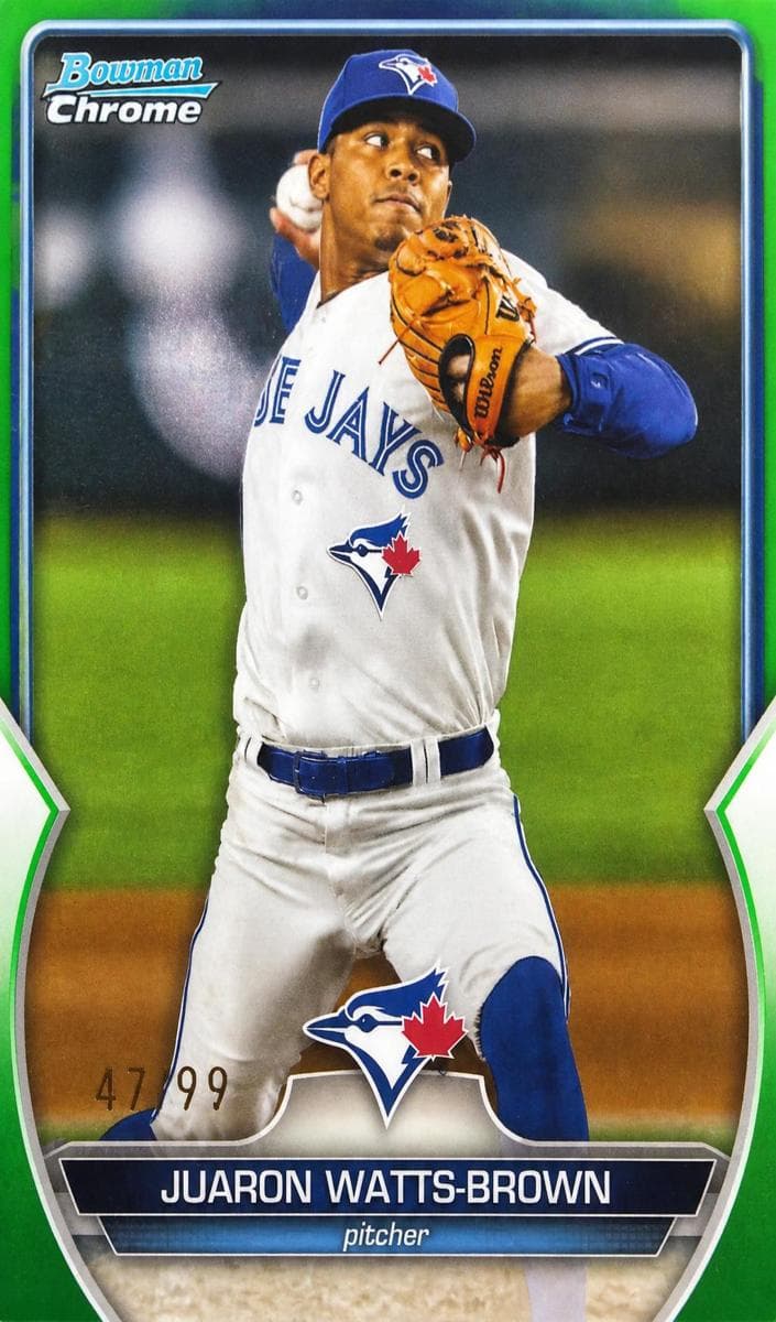 Juaron Watts-Brown 2023 bowman Bowman Draft