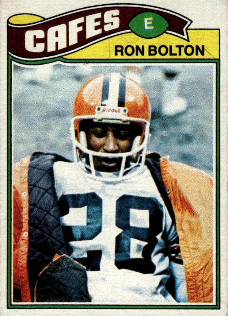Ron Bolton 1977 topps Topps Mexican