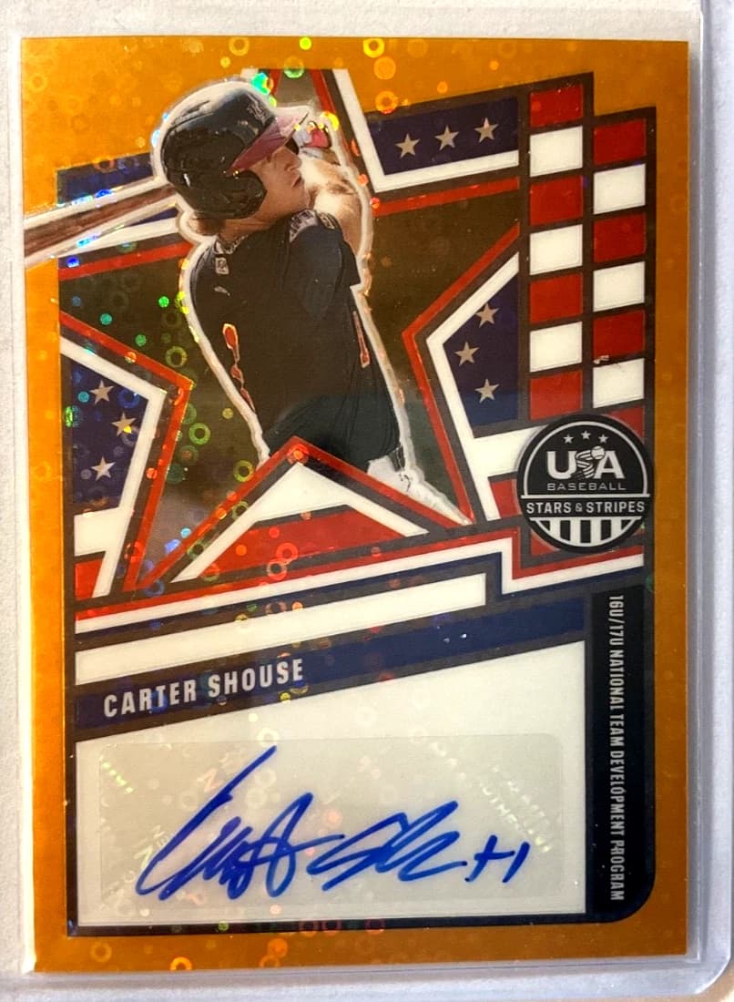 Carter Shouse trading card