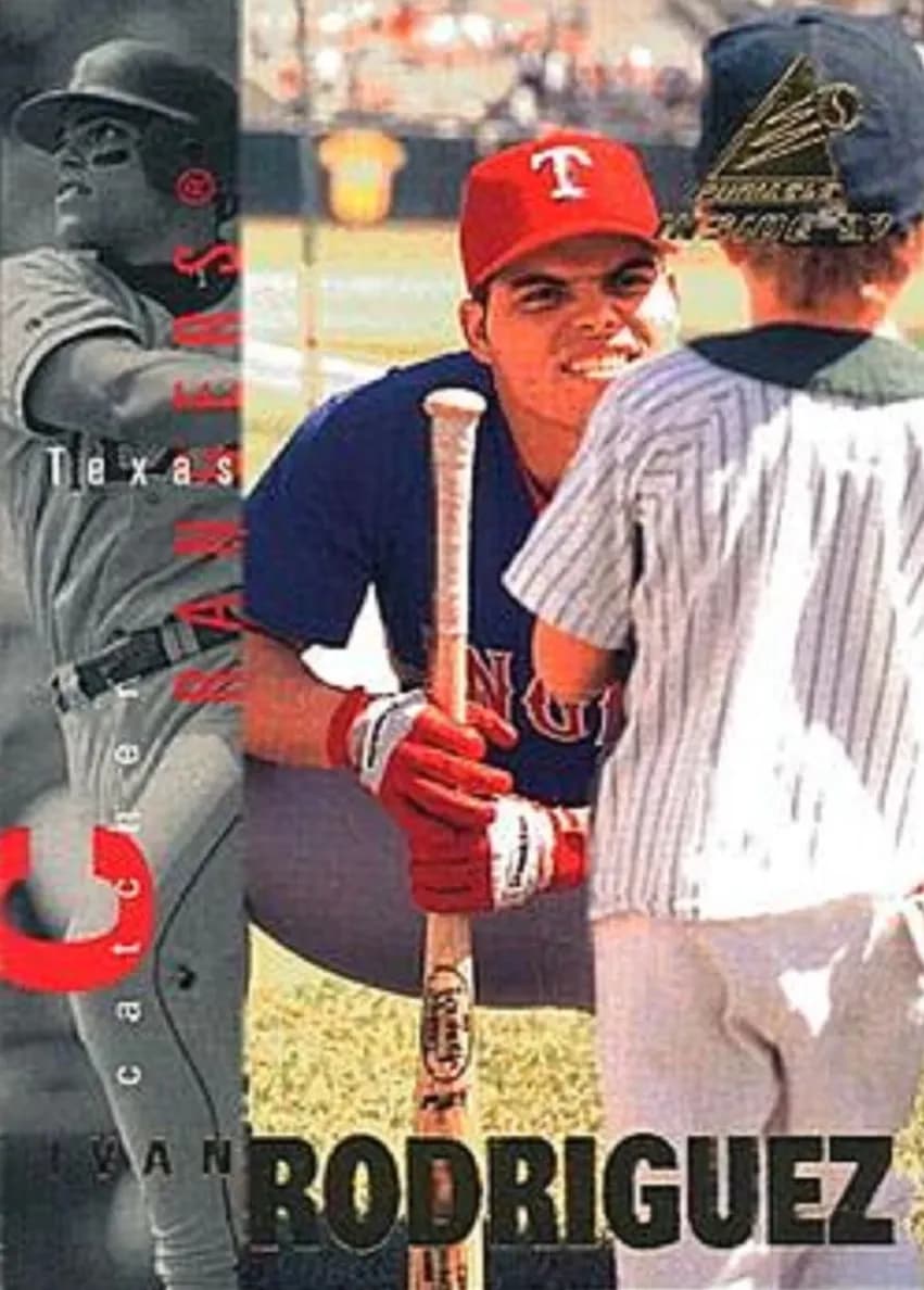 Ivan Rodriguez 1997 unknown Pinnacle Inside