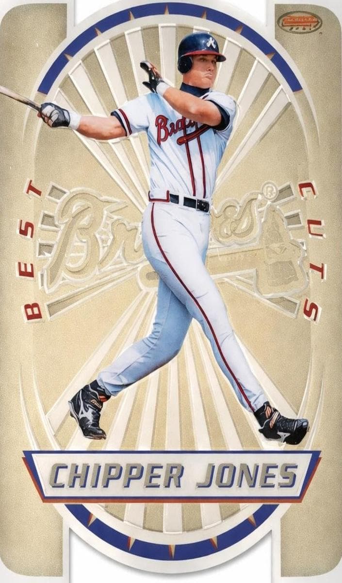 Chipper Jones 1996 bowman