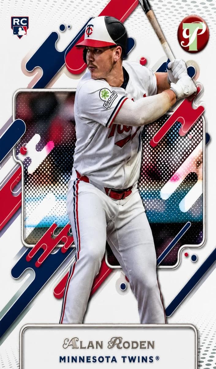 Alan Roden 2025 topps Topps Pristine
