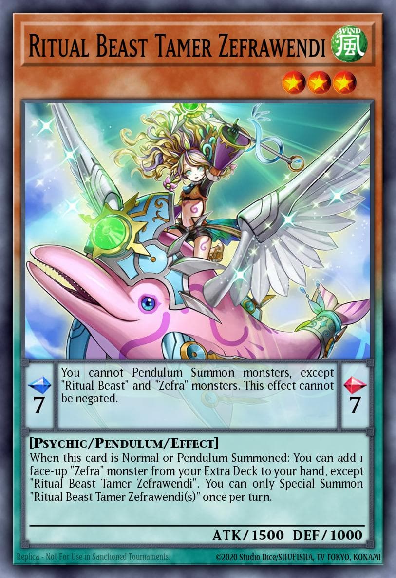 Ritual Beast Tamer Zefrawendi #PEVO-EN049