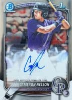 Cameron Nelson trading card