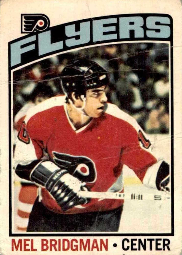Mel Bridgman 1976 topps O-Pee-Chee