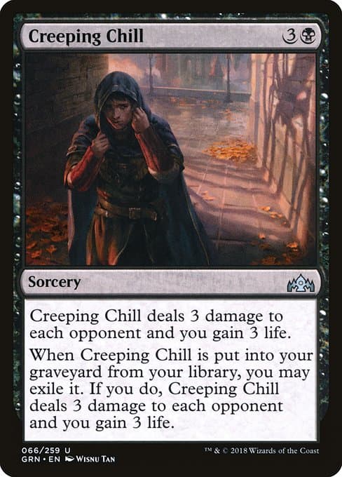 Creeping Chill 2024 Magic: The Gathering Ravnica Remastered Retro Frame