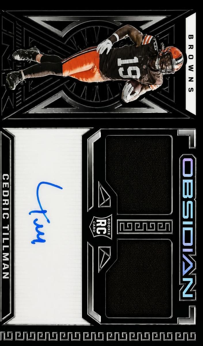 Cedric Tillman 2023 panini Obsidian