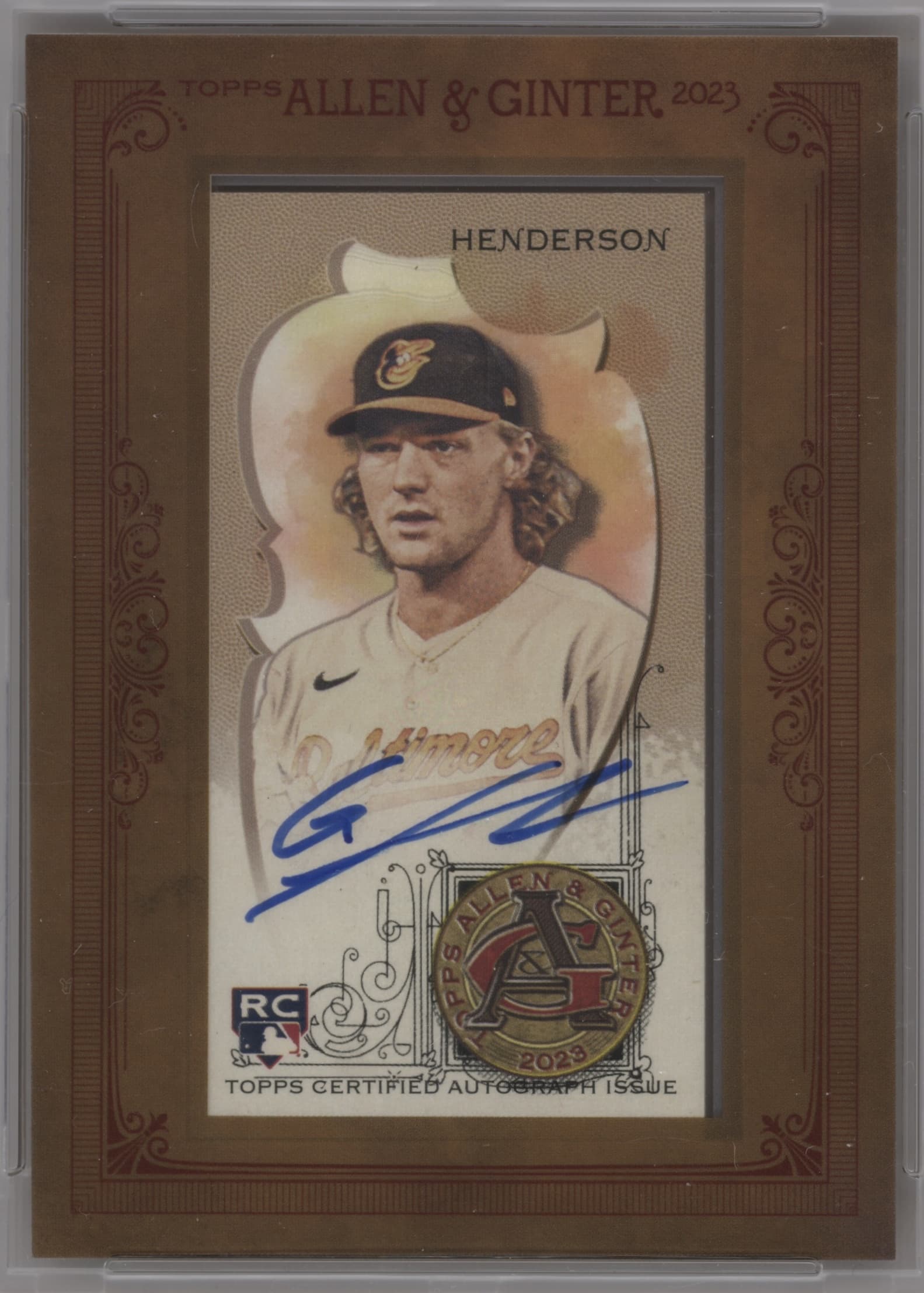 Gunnar Henderson 2023 topps Topps Allen & Ginter