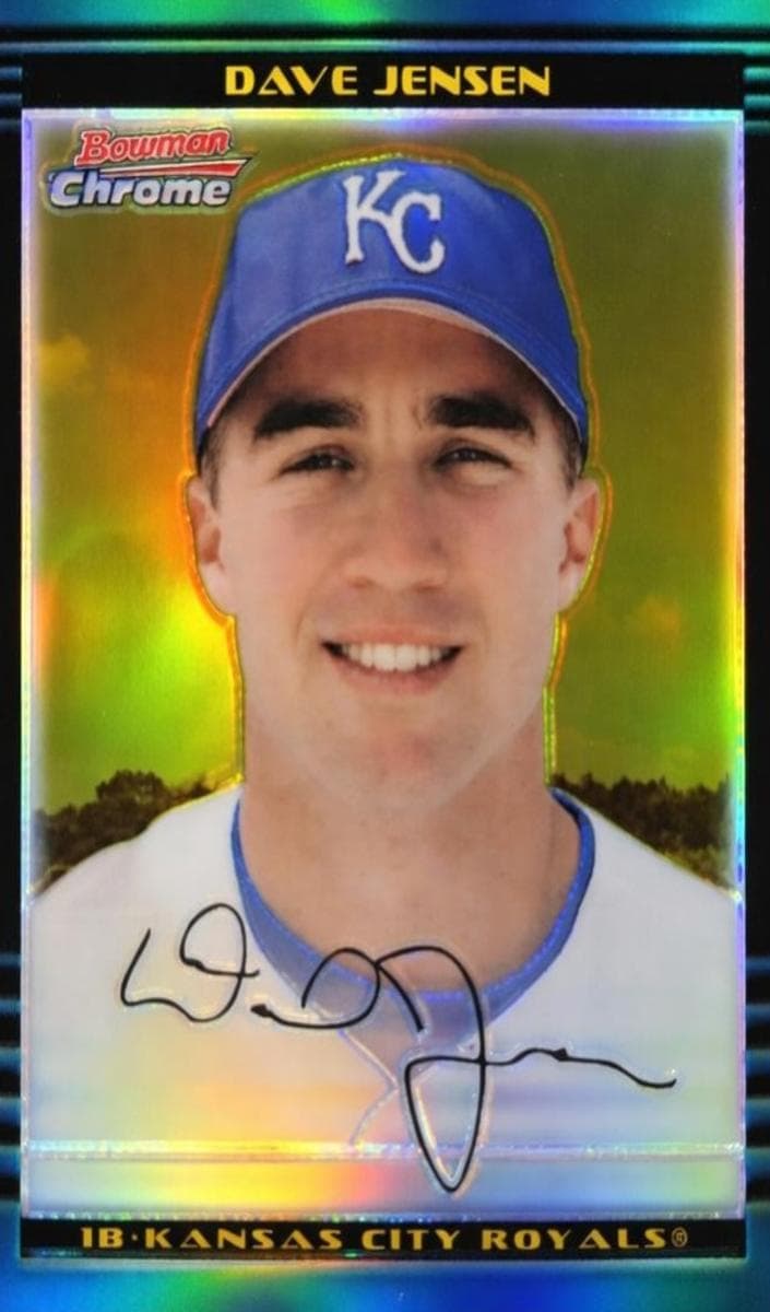 Dave Jensen 2002 bowman Bowman Draft Picks & Prospects