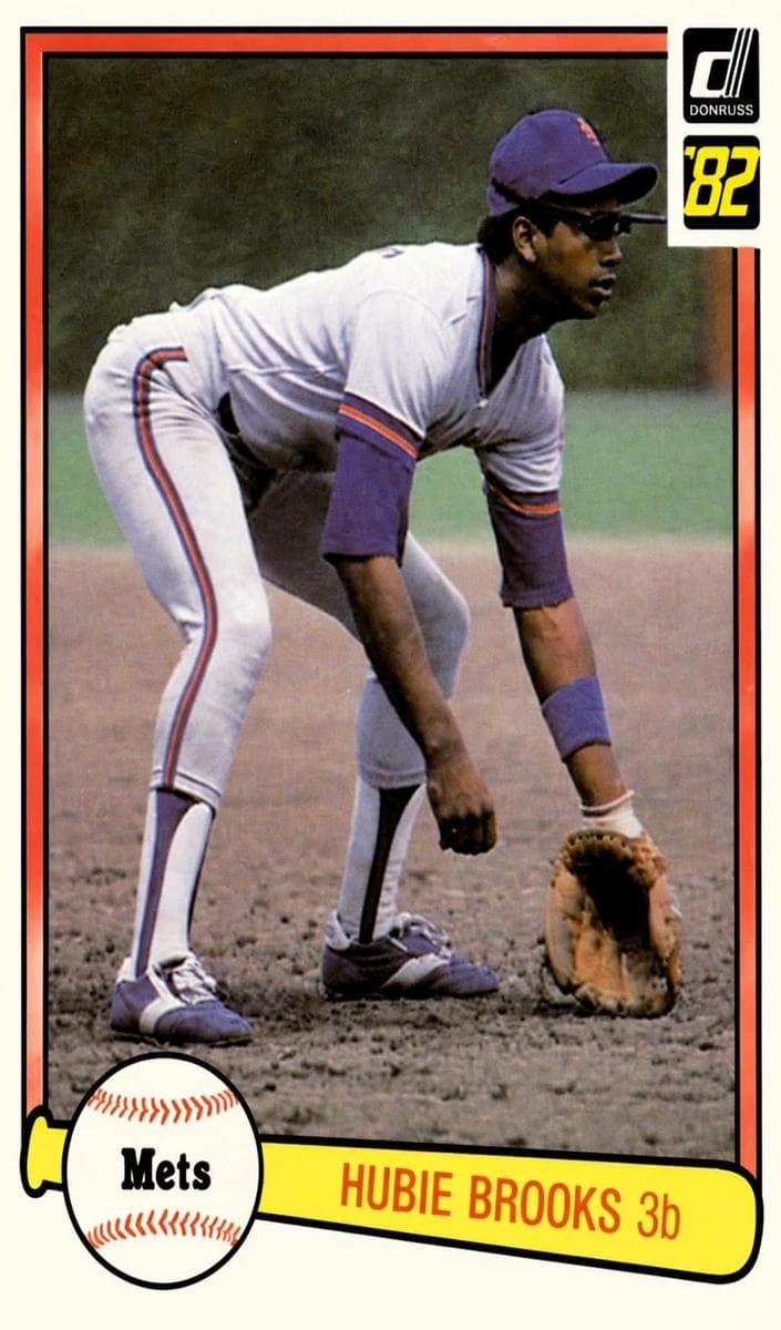 Hubie Brooks 1982 panini