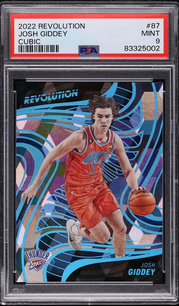 Josh Giddey 2022 panini Panini Revolution
