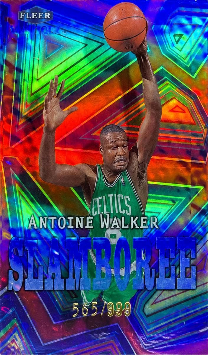 Antoine Walker 1999 fleer Mystique