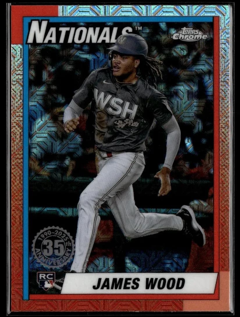 James Wood 2025 topps Topps