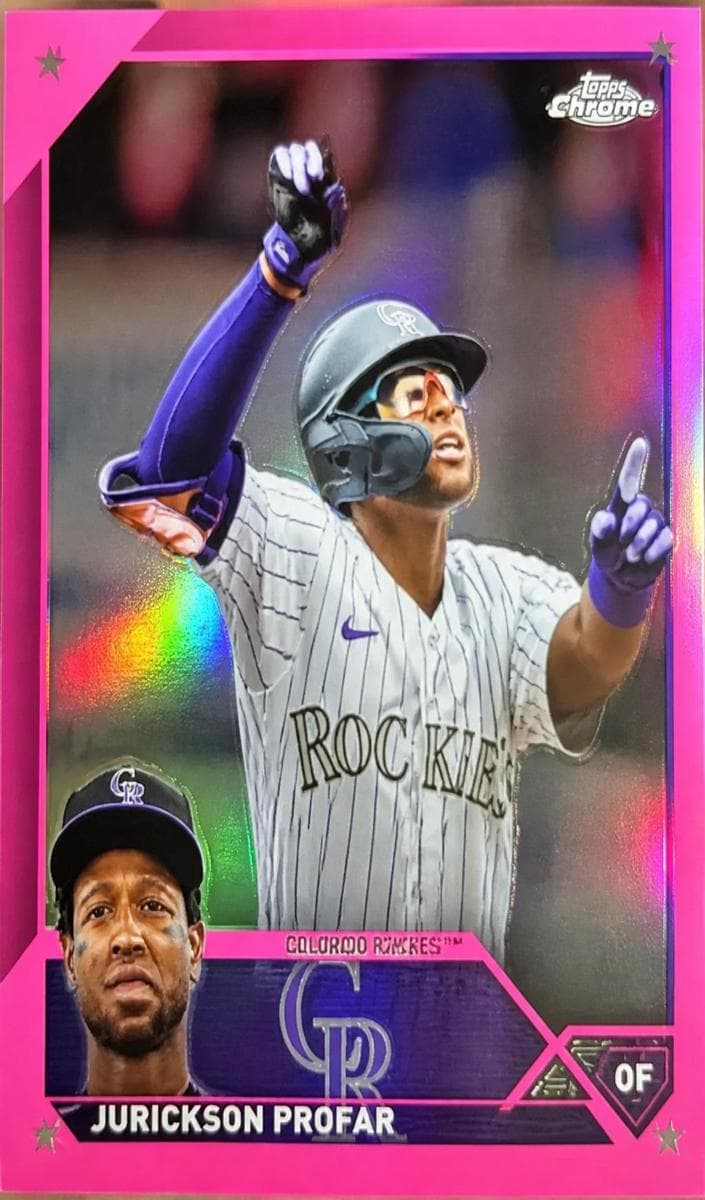 Jurickson Profar 2023 topps Topps Chrome Update