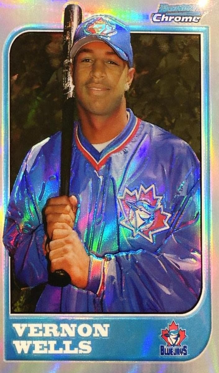 Vernon Wells 1997 bowman Chrome