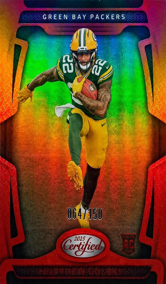Matthew Golden trading card