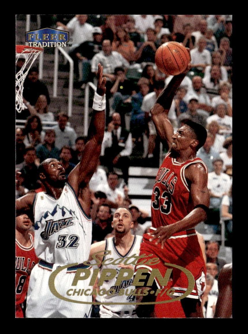 Scottie Pippen 1998 fleer Fleer Tradition