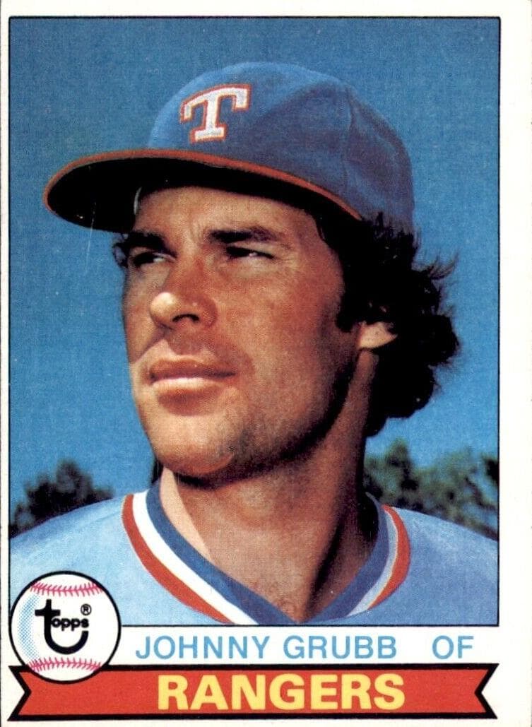 Johnny Grubb 1979 topps Topps