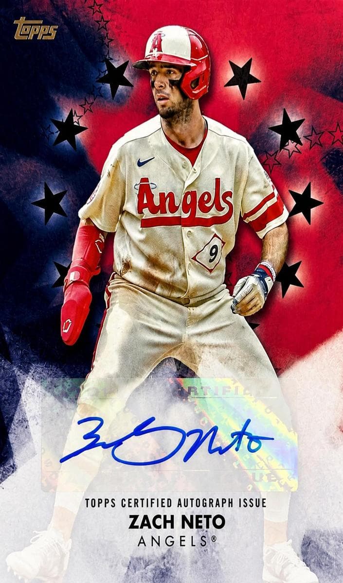 Zach Neto 2024 topps Topps