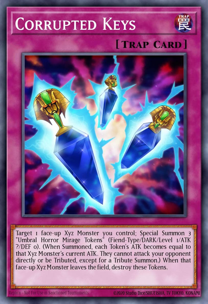 Corrupted Keys 2013 Yu-Gi-Oh! Judgment of the Light