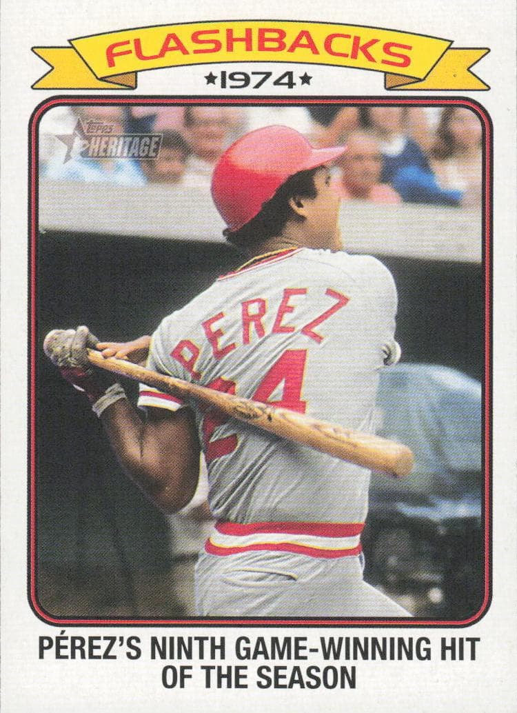 Tony Perez trading card