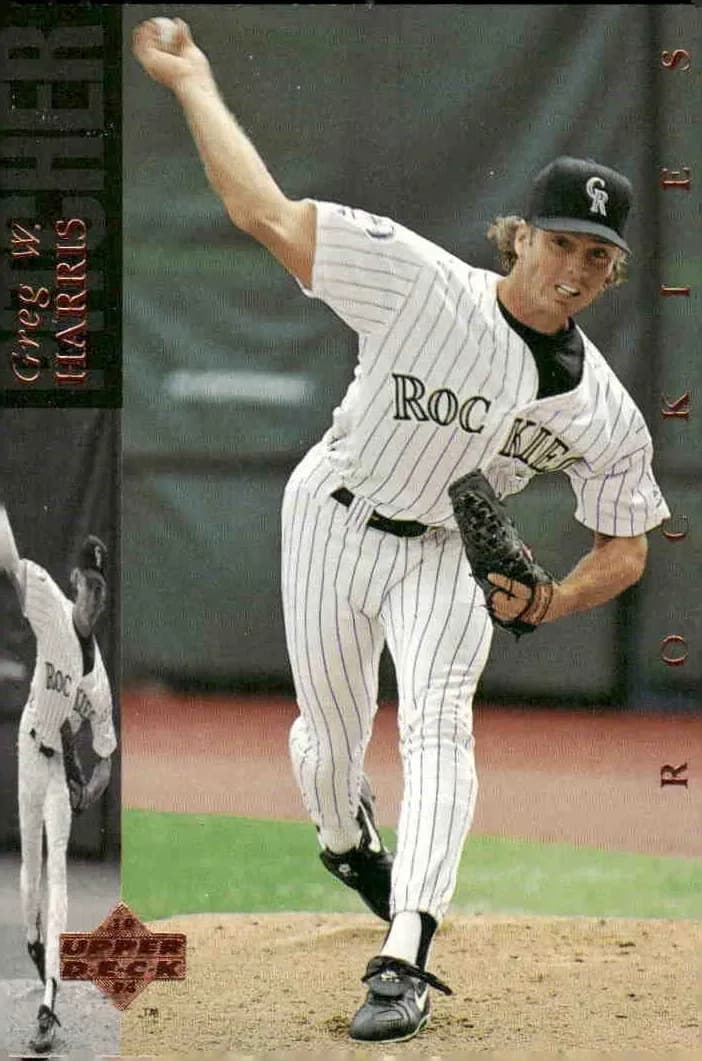 Greg W. Harris 1994 upper-deck Upper Deck