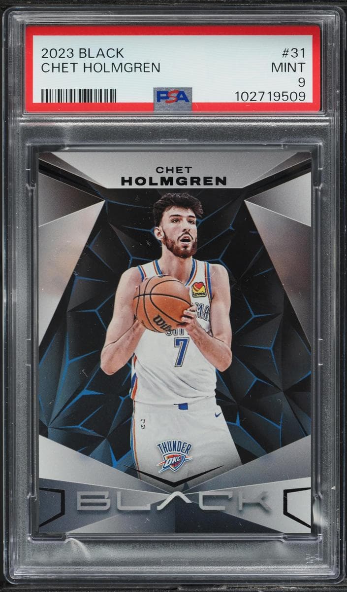 Chet Holmgren 2023 panini Panini Black