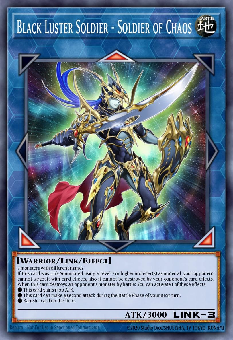 Black Luster Soldier - Soldier of Chaos #OP17-EN003