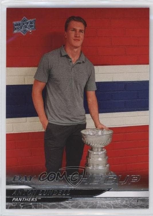 Anton Lundell trading card