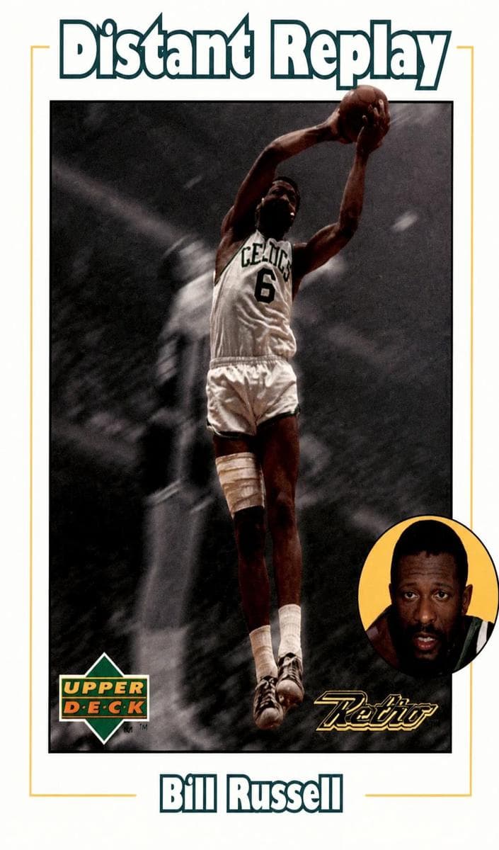 Bill Russell 1999 upper-deck Retro