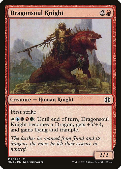 Dragonsoul Knight 2009 Magic: The Gathering Conflux