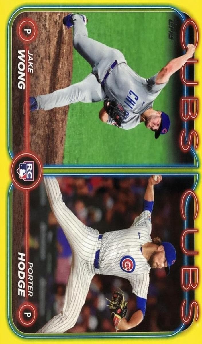 Porter Hodge / Jake Wong 2024 topps Topps Update