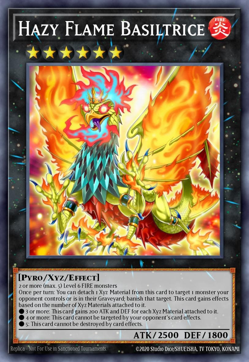 Hazy Flame Basiltrice 2012 Yu-Gi-Oh!