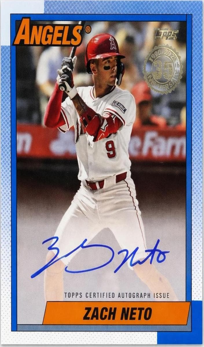 Zach Neto 2025 topps Topps