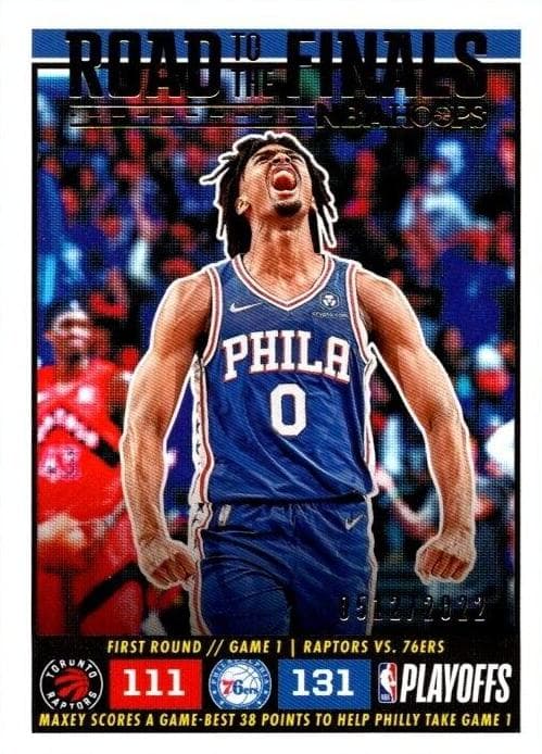 Tyrese Maxey 2022 panini Hoops