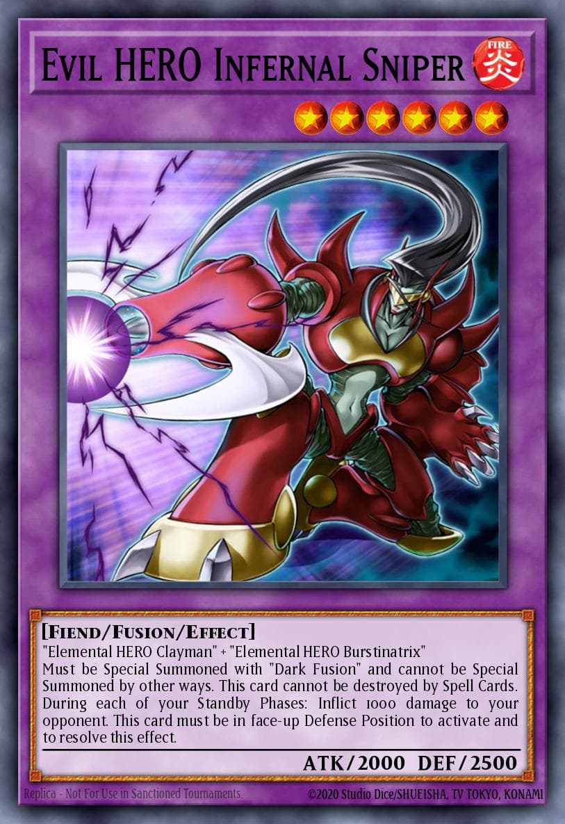 Evil HERO Infernal Sniper 2008 Yu-Gi-Oh! Duelist Pack: Jaden Yuki 3