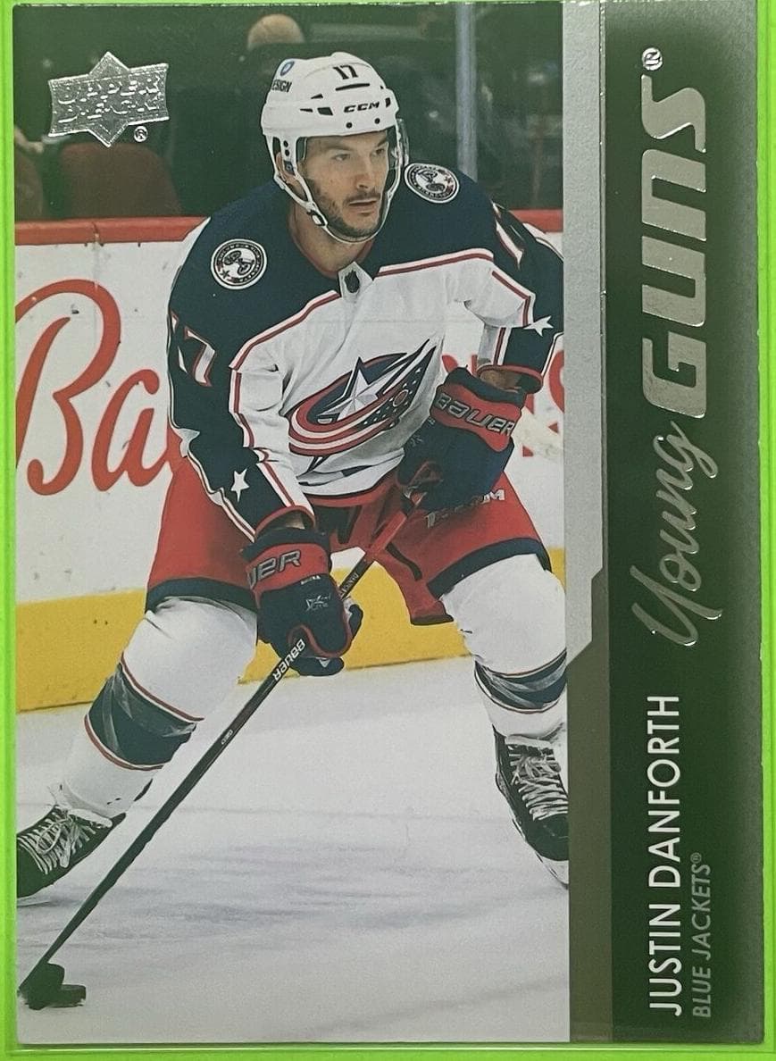 Justin Danforth 2021 upper-deck Upper Deck
