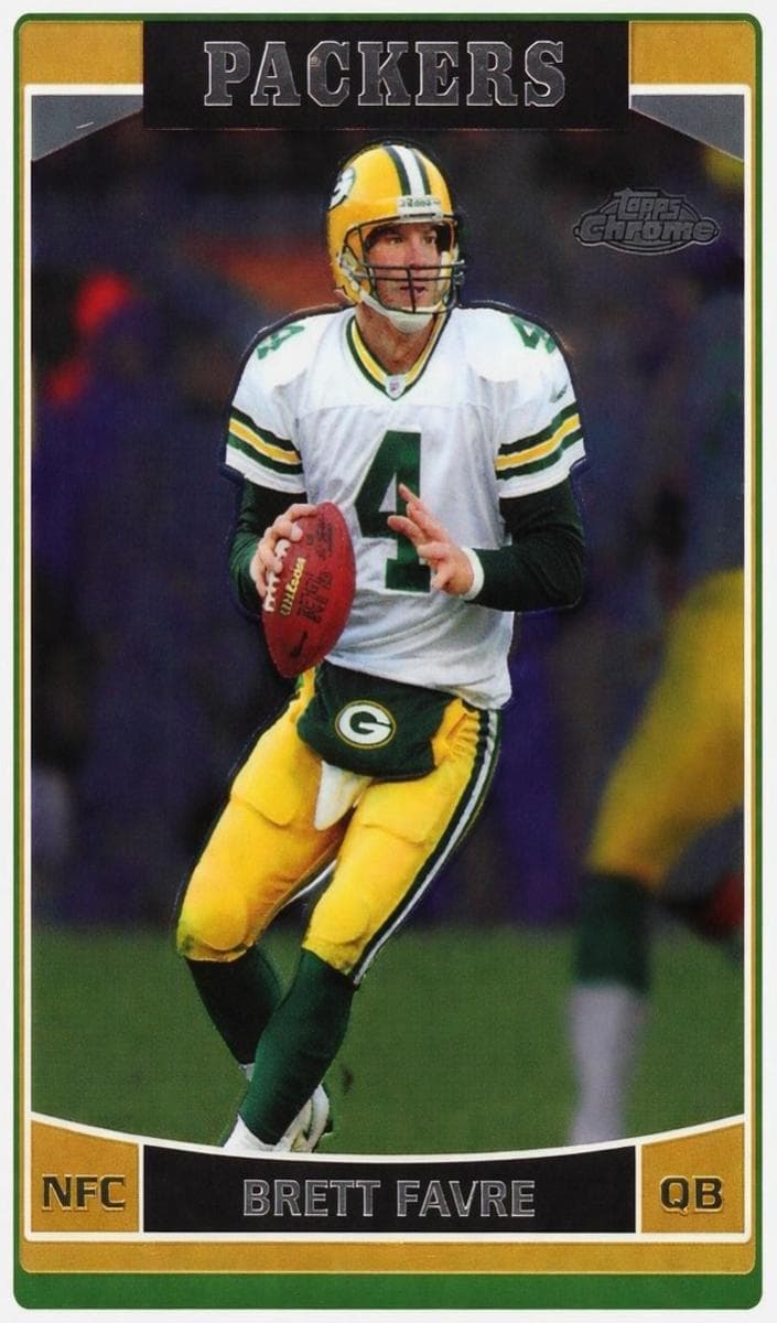 Brett Favre 2006 topps