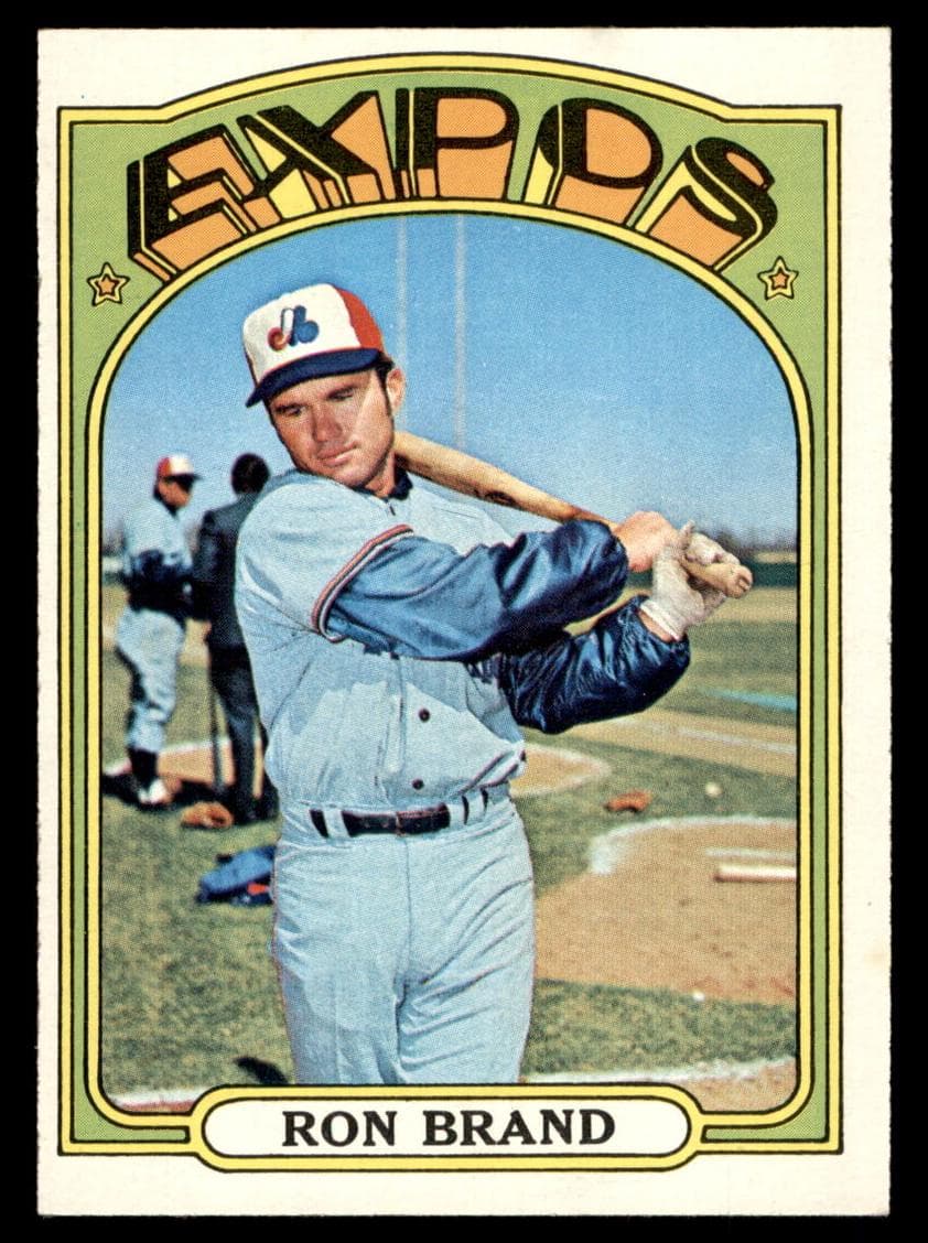 Ron Brand 1972 topps Topps