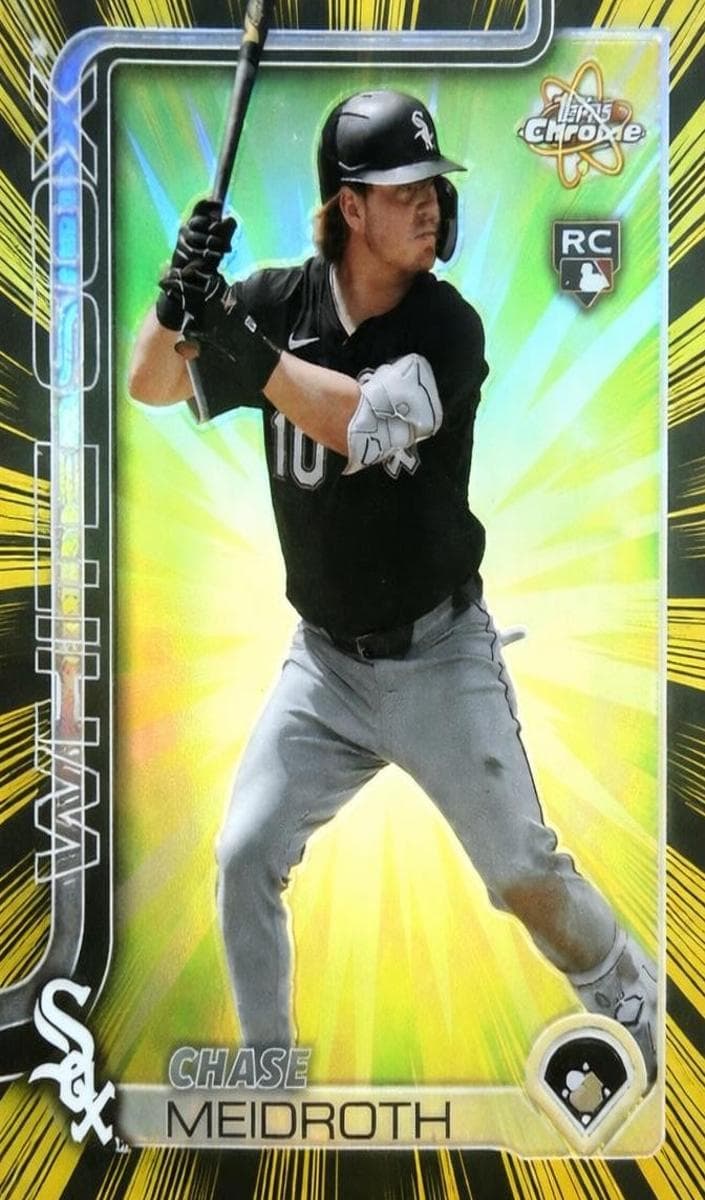 Chase Meidroth 2025 topps Topps Chrome Update