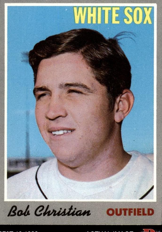 Bob Christian 1970 topps Topps
