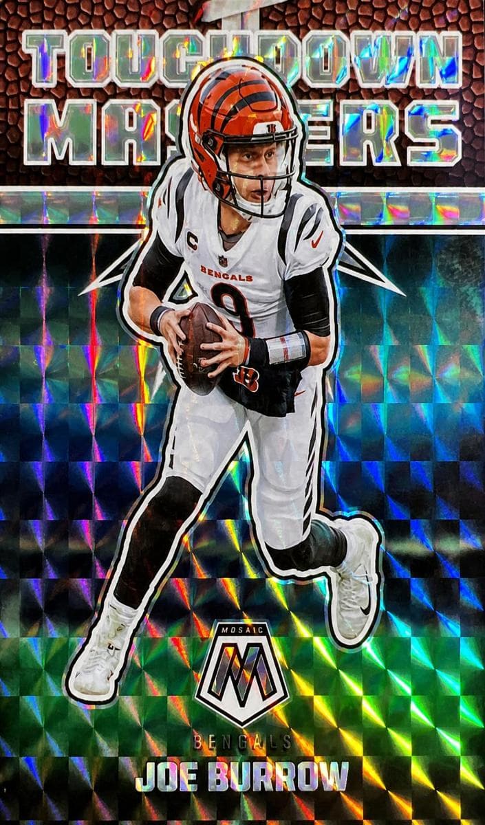 Joe Burrow 2022 panini Panini Mosaic