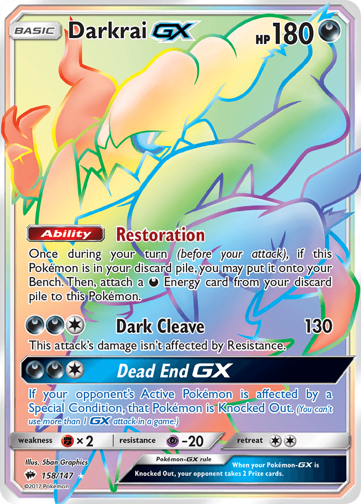 Darkrai GX #158