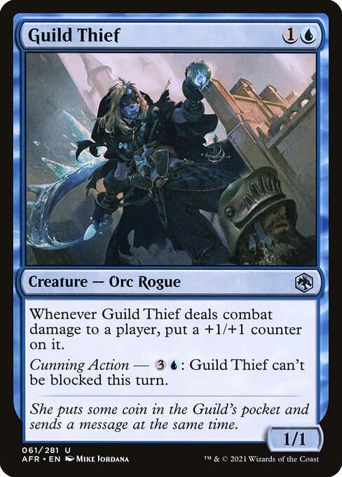 Guild Thief 2021 Magic: The Gathering Adventures in the Forgotten Realms