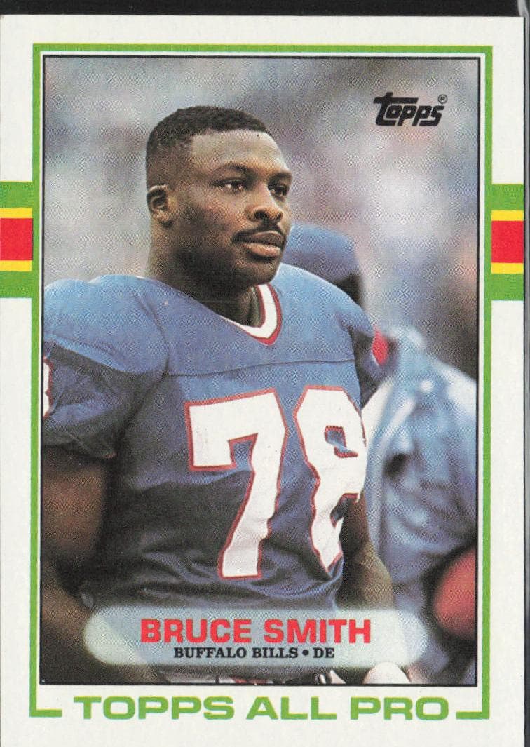 Bruce Smith 1989 topps Topps